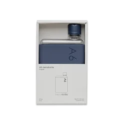 A6 Drink Bottle with Midnight Blue Sleeve Bundle
