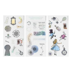 Alice in Wonderland Limited Edition Sticker Set