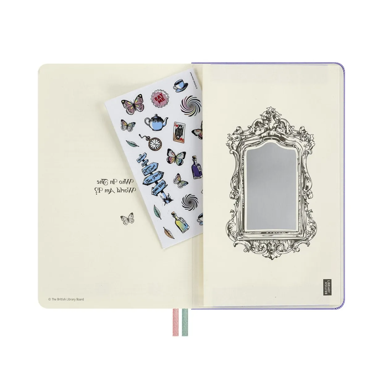 2026-27 Alice in Wonderland 18 Month Weekly Notebook Hard Cover Diary Large