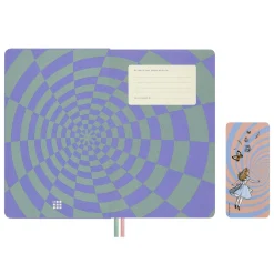 2026-27 Alice in Wonderland 18 Month Weekly Notebook Hard Cover Diary Large