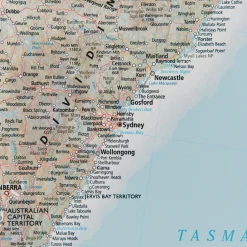 Australia Wall Map
