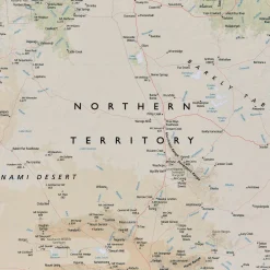 Australia Wall Map