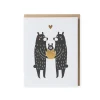 Baby Black Bear Greeting Card
