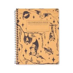 Bats Large Spiral Notebook