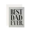 Best Dad Ever Greeting Card