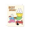 Best Mum! Greeting Card