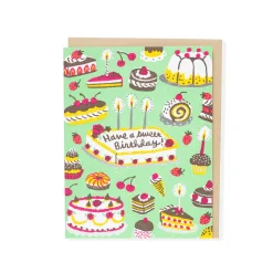 Birthday Sweets Greeting Card