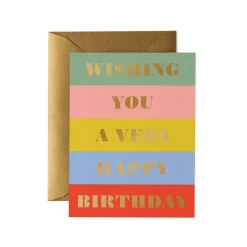 Birthday Wishes Greeting Card
