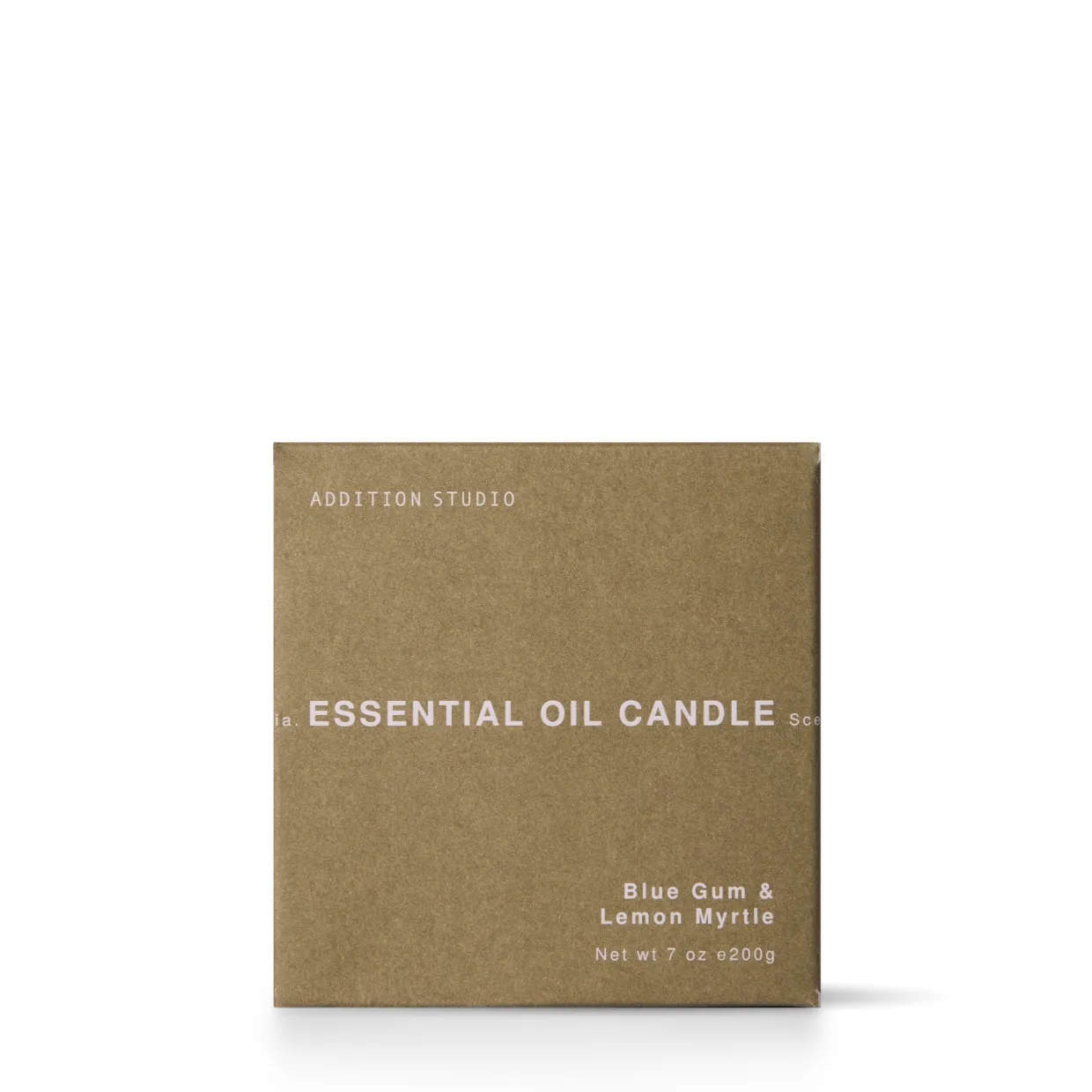 Blue Gum and Lemon Myrtle Essential Oil Candle