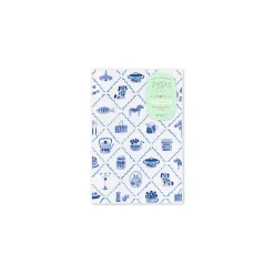 Blue Nordic Notebook B6