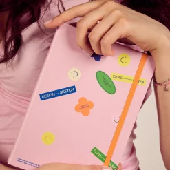 Blush Any Day Notebook Ruled A5