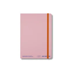 Blush Any Day Notebook Ruled A5