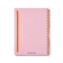 Blush Spiral Notebook Ruled B5