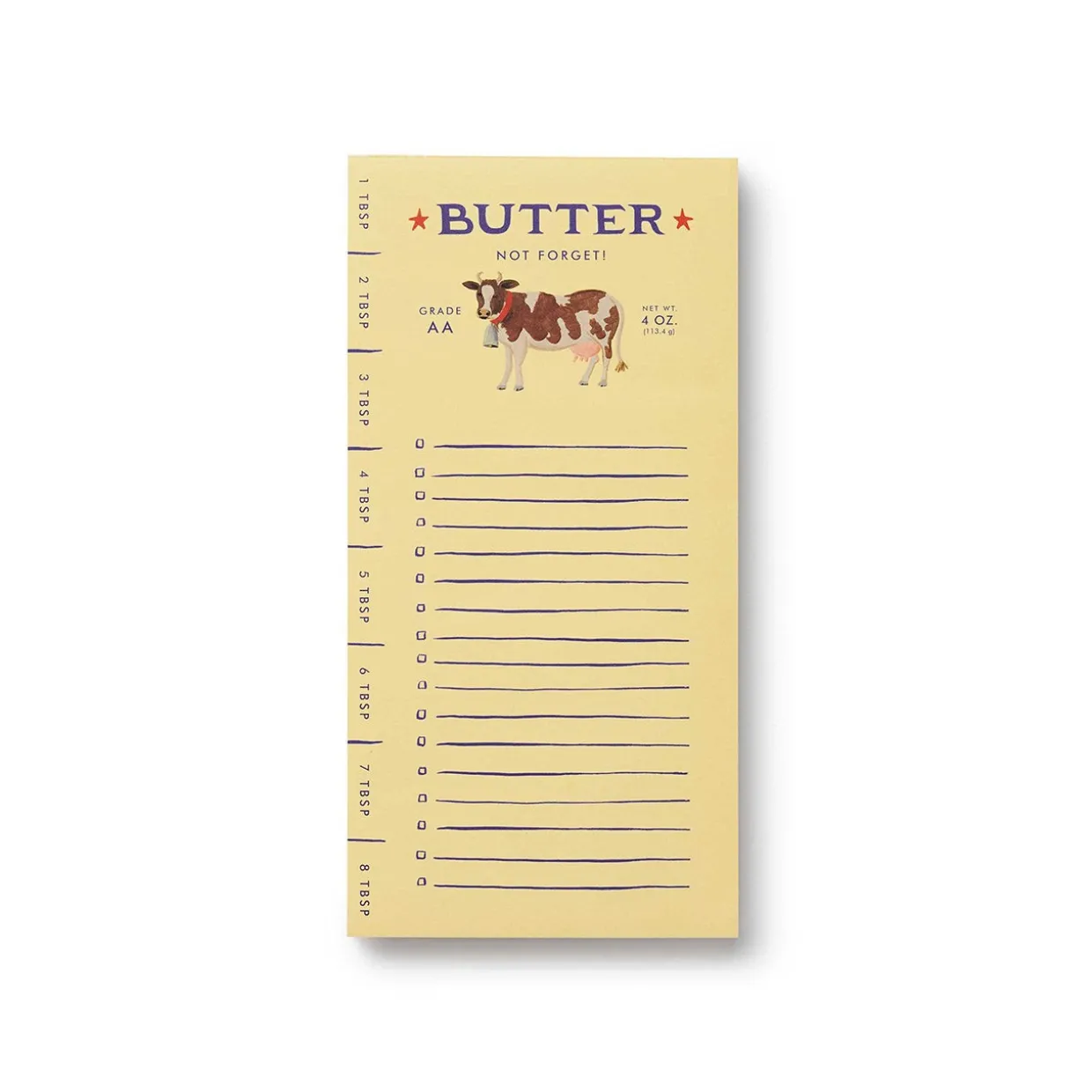 Butter Not Forget Shopping Pad
