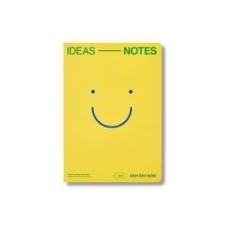 Butter Open Bound Notebook Ruled A5