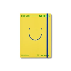 Butter Open Bound Notebook Ruled A5