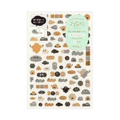 Camouflage Mini Monster Decorative Sticker Sheet