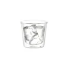Cast Double Wall Rock Glass