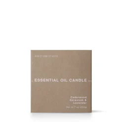 Cedarwood, Geranium and Lavender Essential Oil Candle