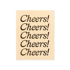 Cheers Greeting Card