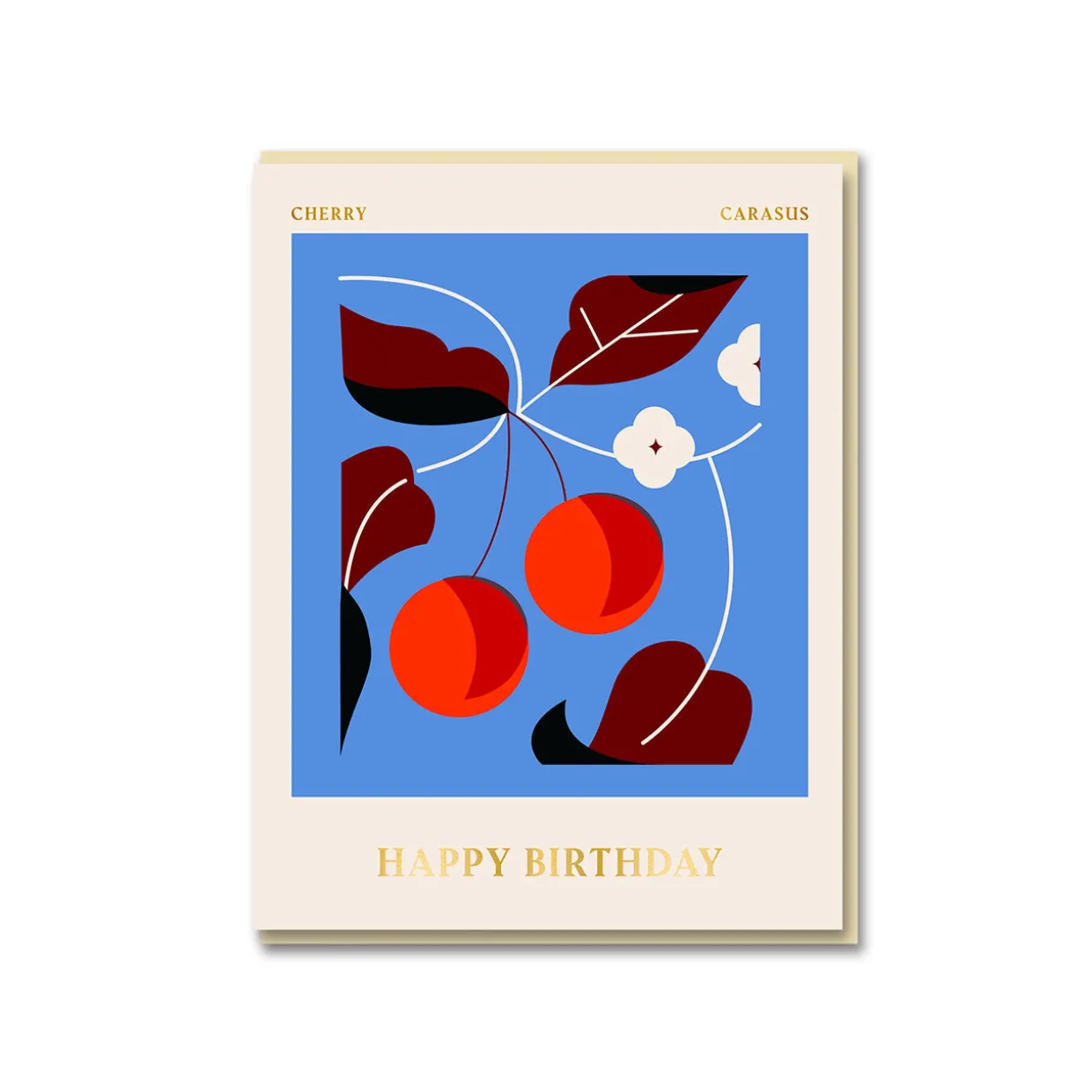 Cherry Happy Birthday Card