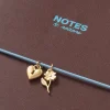 Chestnut and Ink Red Notebook