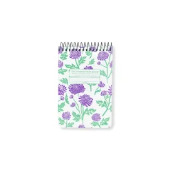 Chrysanthemums Pocket Spiral Notepad