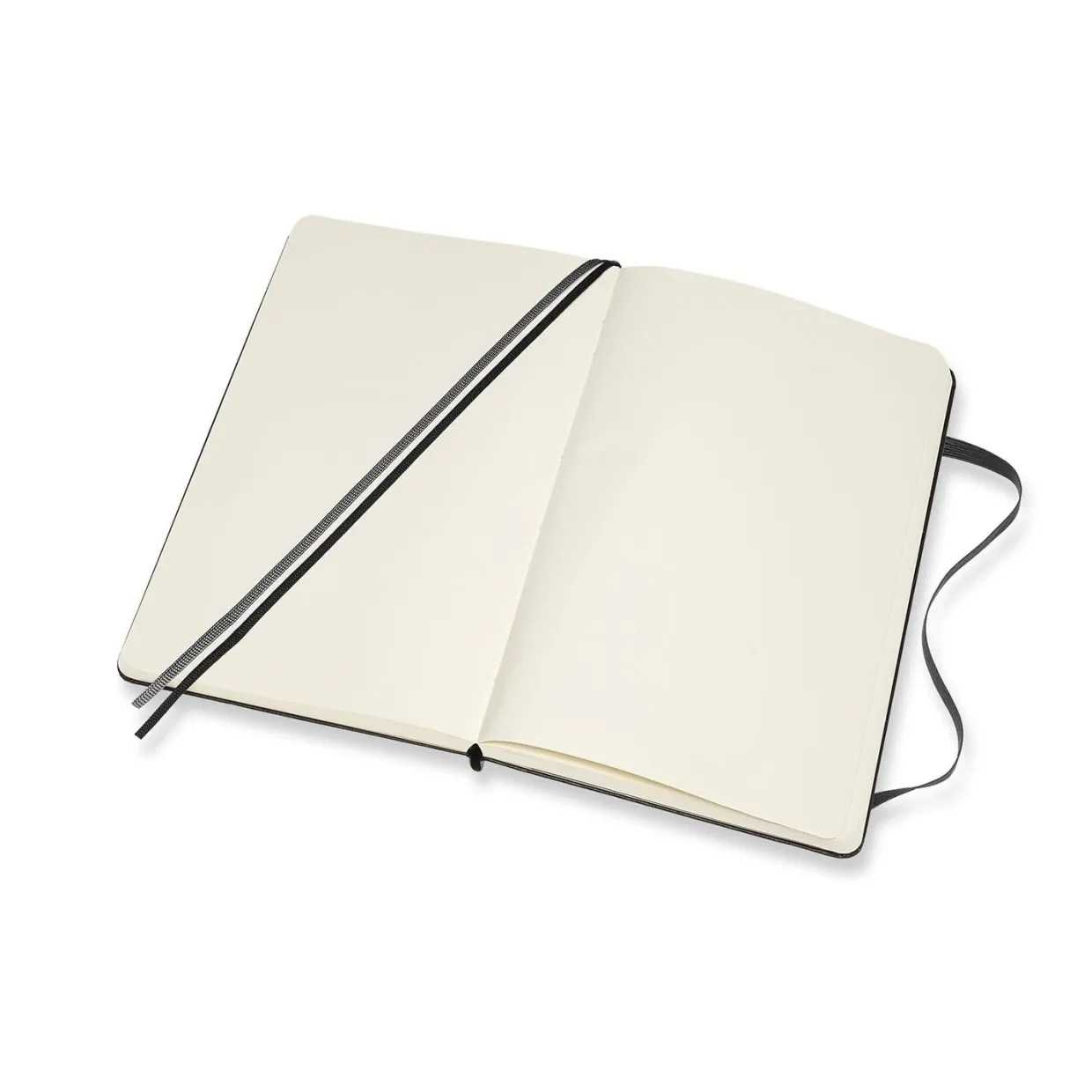 Classic Large Hard Cover Expanded Notebook Plain Sapphire Blue
