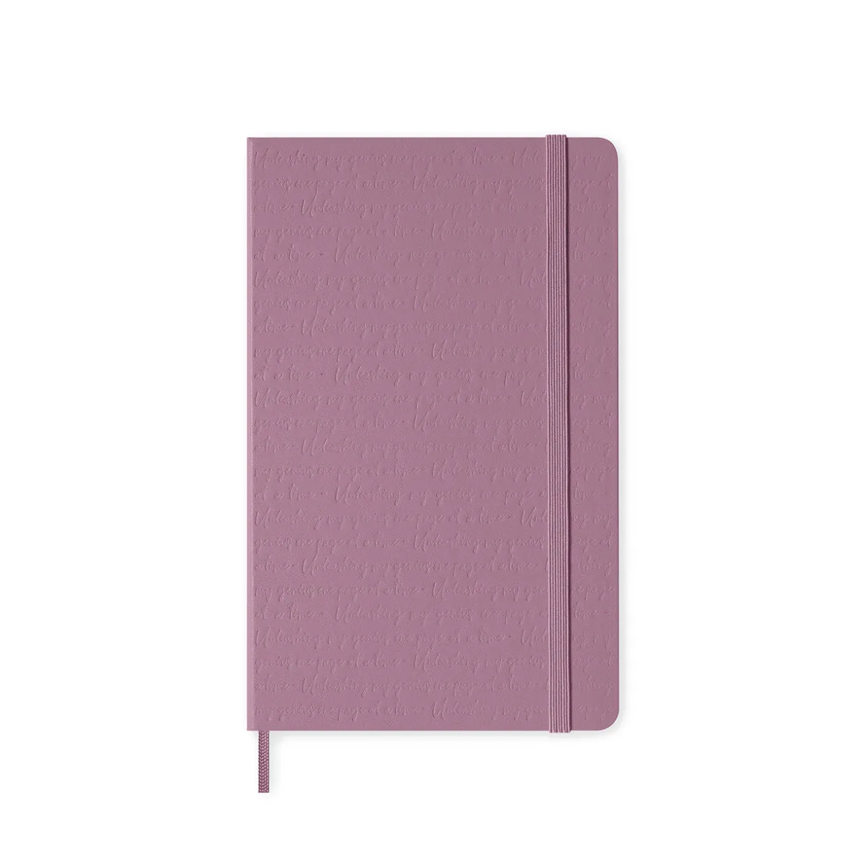 Classic Large Hard Cover Notebook Majestic Pink