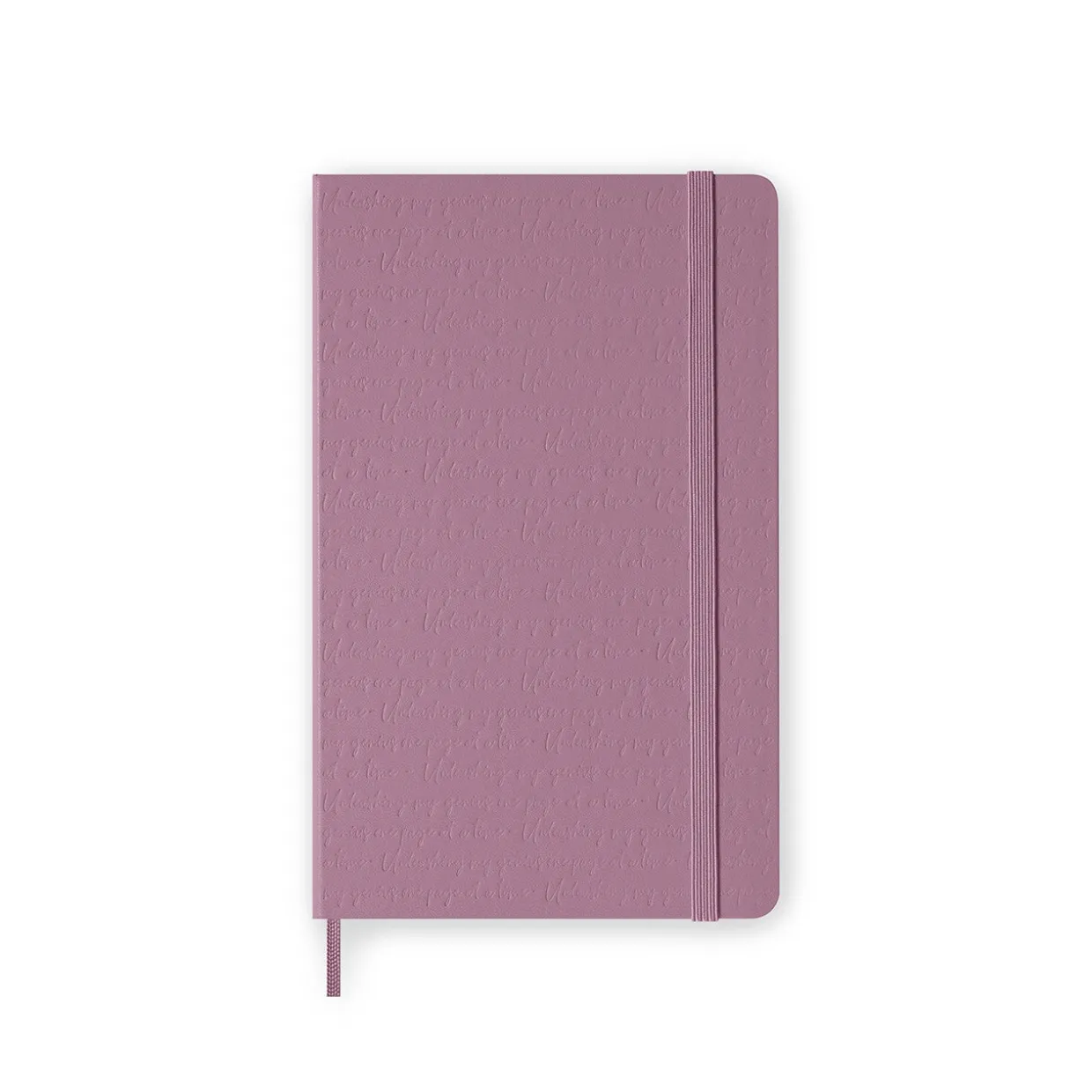 Classic Large Hard Cover Notebook Majestic Pink