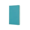 Classic Large Hard Cover Notebook Plain Reef Blue