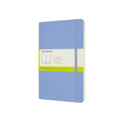 Classic Large Soft Cover Notebook Plain Hydrangea Blue