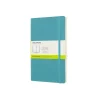 Classic Large Soft Cover Notebook Plain Reef Blue