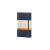 Classic Pocket Hard Cover Notebook Sapphire Blue Ruled