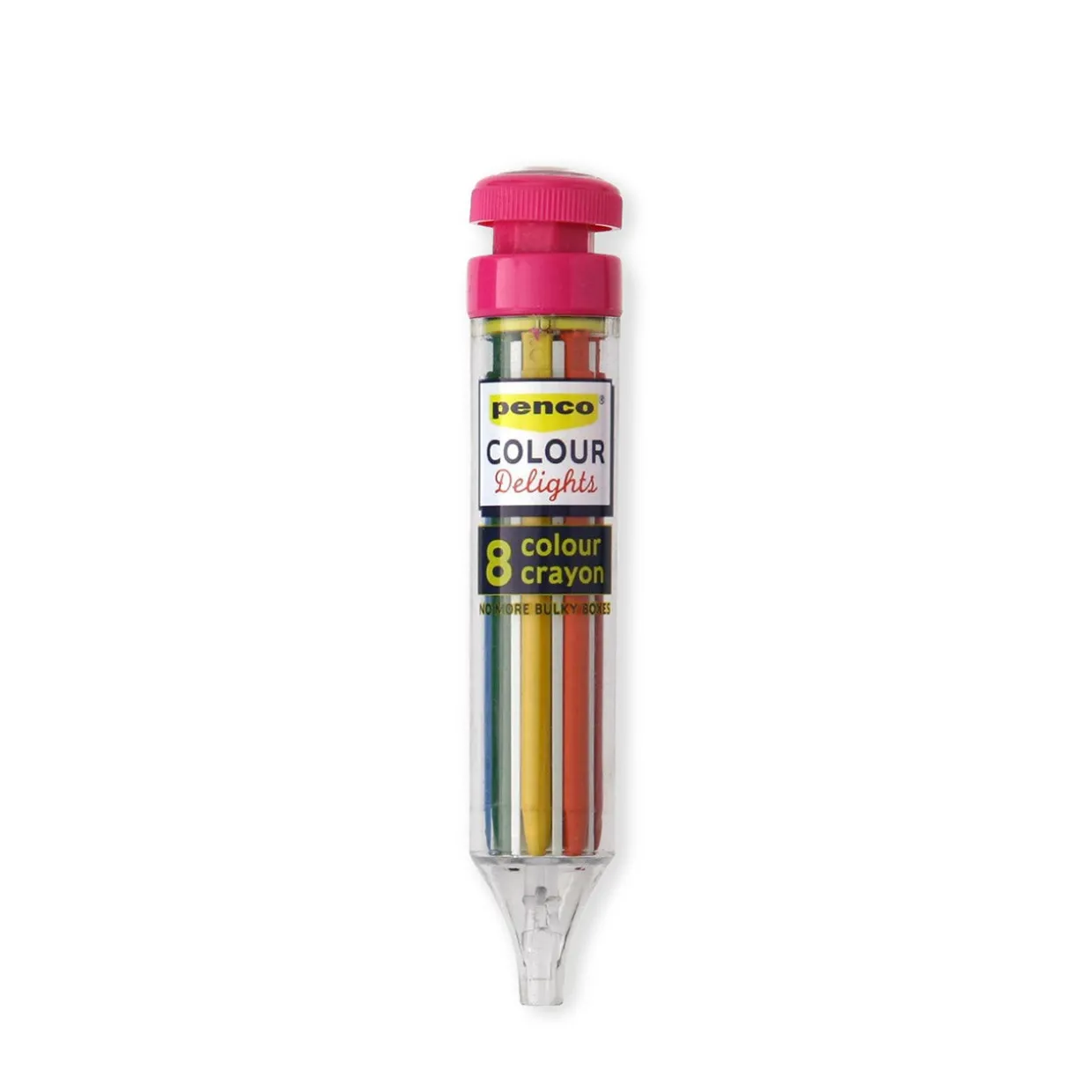 8 Colour Crayon Pen