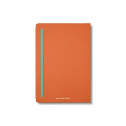 Coral Any Day Notebook Dot Grid A5