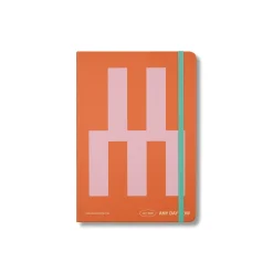 Coral Any Day Notebook Dot Grid A5