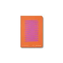 Coral Any Day Notebook Ruled A6
