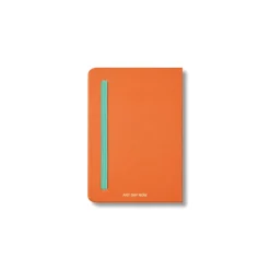 Coral Any Day Notebook Ruled A6
