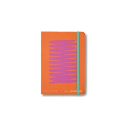 Coral Any Day Notebook Ruled A6