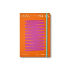 Coral Open Bound Notebook Ruled A5