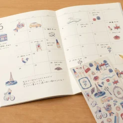 Country Motif Journal Stickers