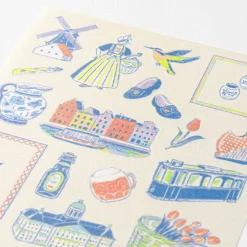 Country Motif Journal Stickers
