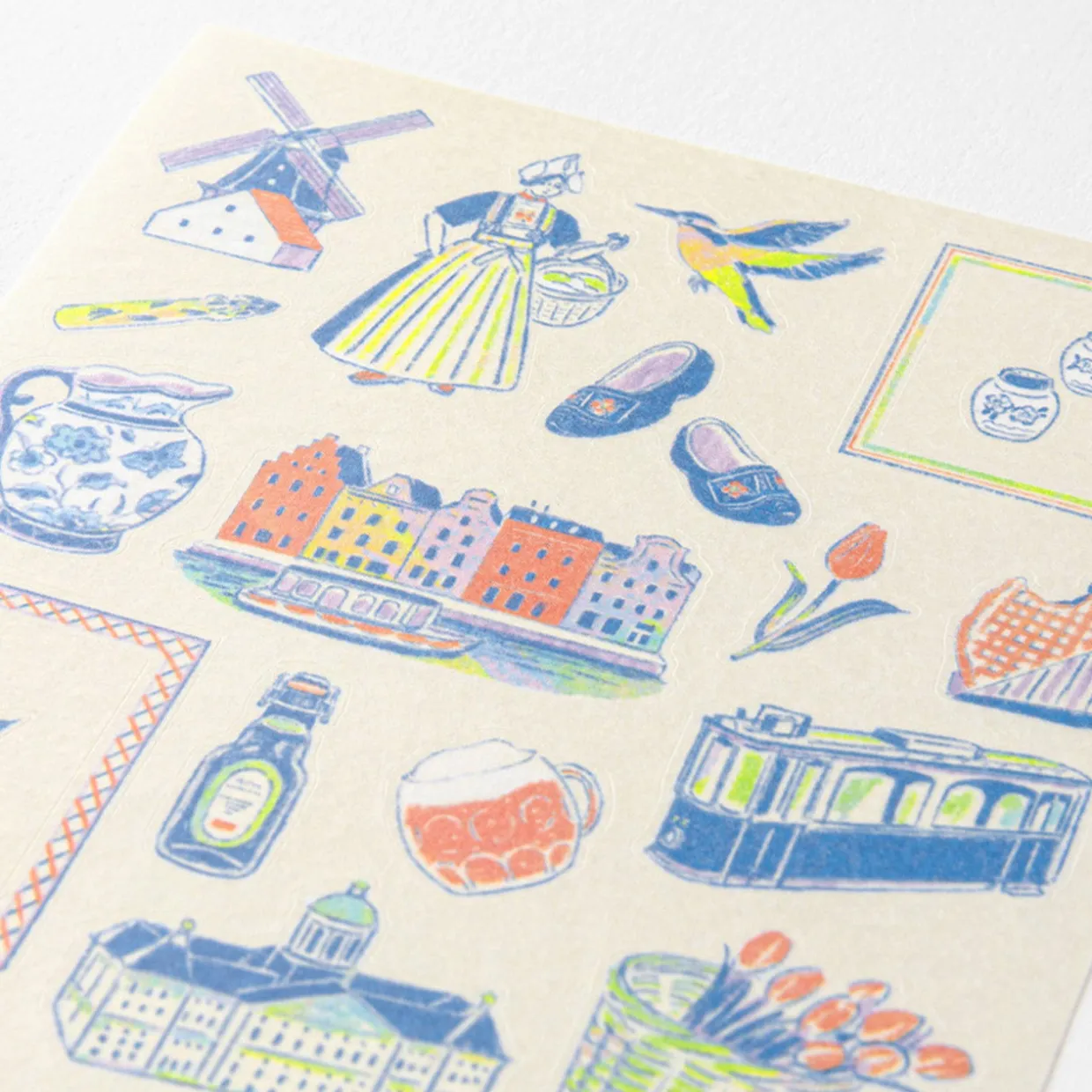 Country Motif Journal Stickers
