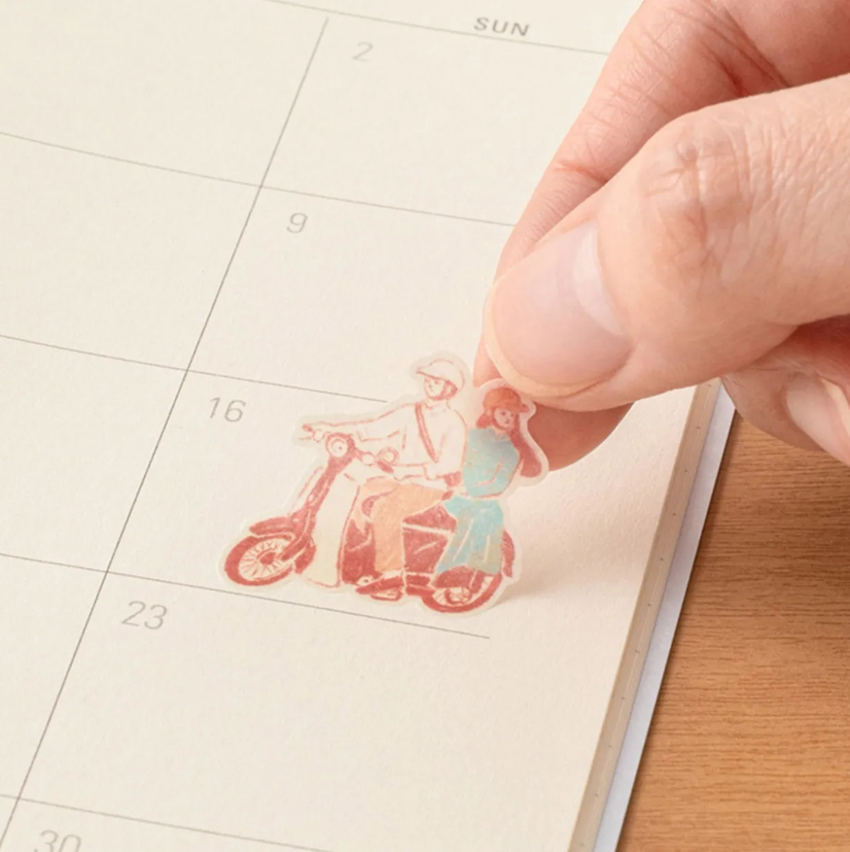 Country Motif Journal Stickers