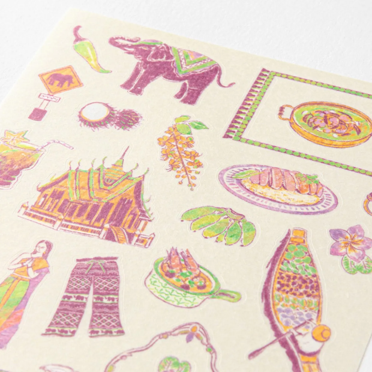 Country Motif Journal Stickers