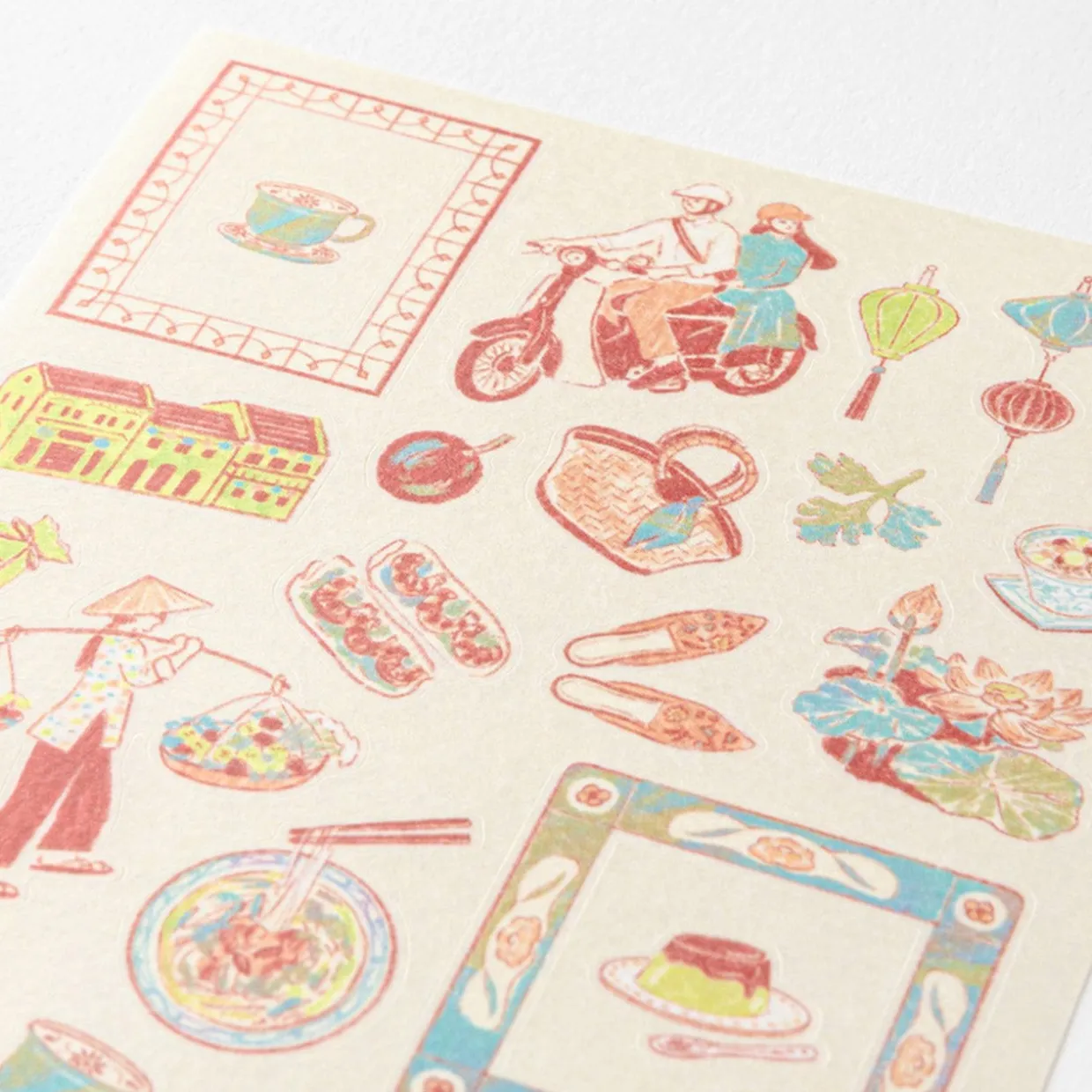 Country Motif Journal Stickers