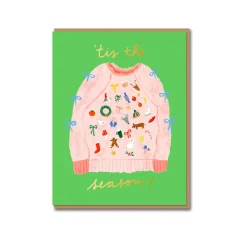 Crimbo Jumper Greeting Card