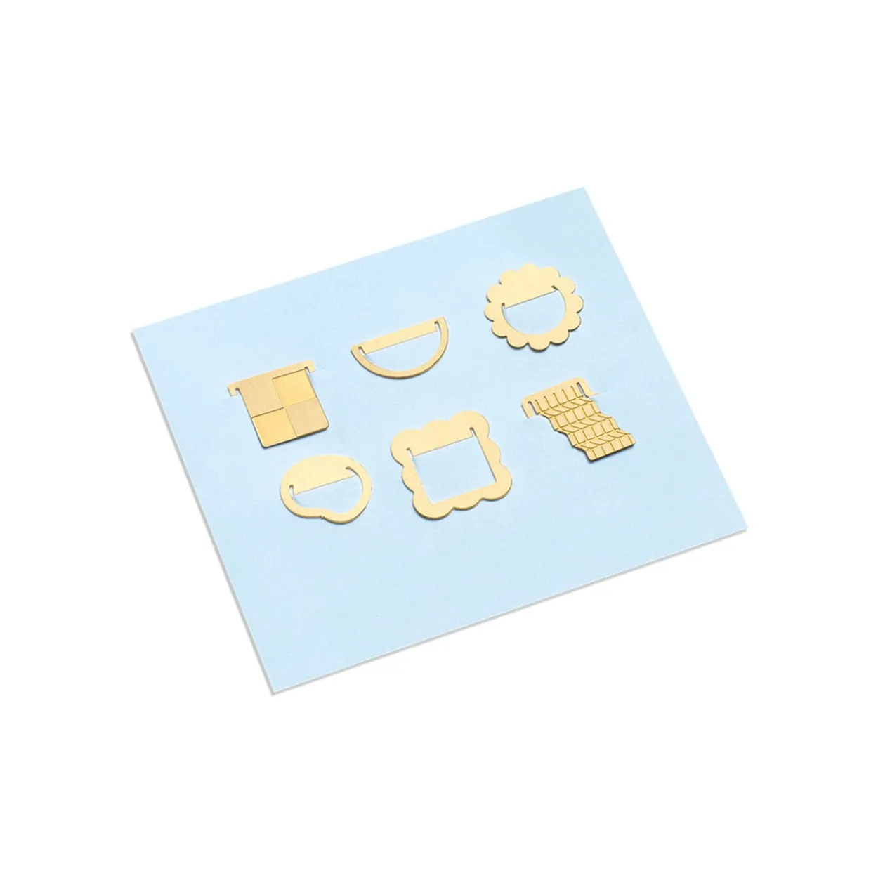 Curious Shapes Metal Paper Clips