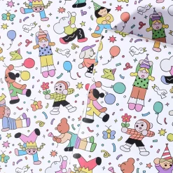 Dance Party Wrapping Sheet